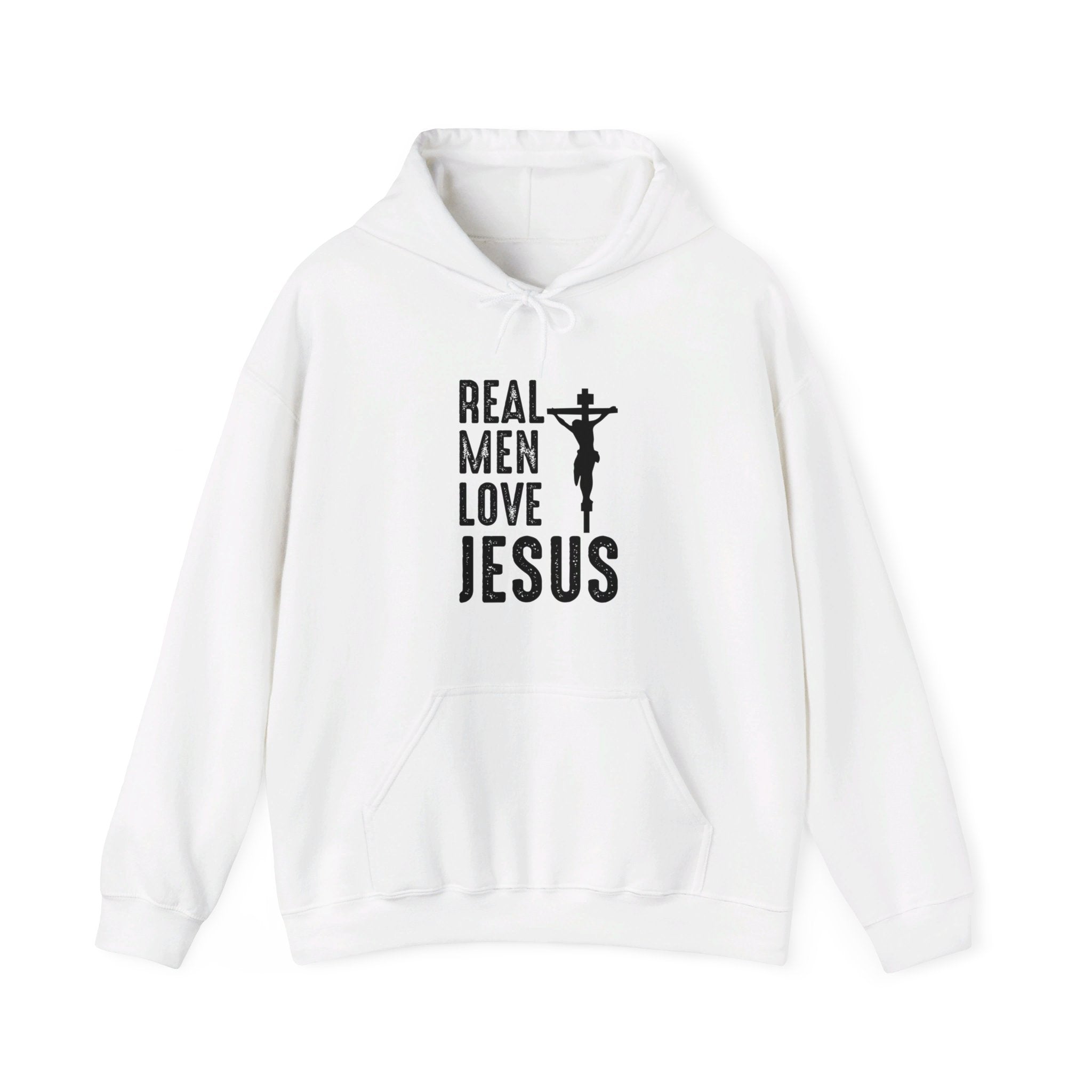 Real Men Love Jesus Hooded Sweatshirt