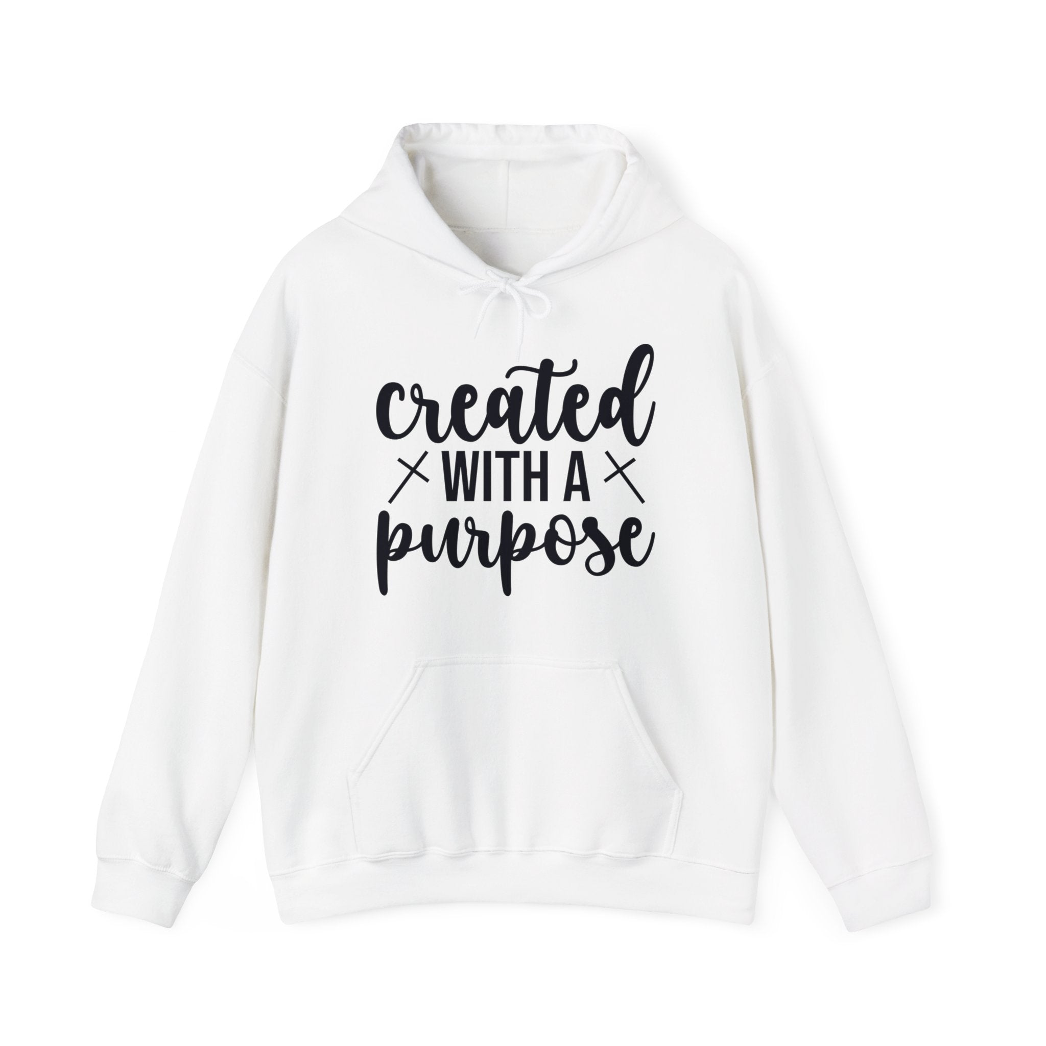 Created With A Purpose Hooded Sweatshirt