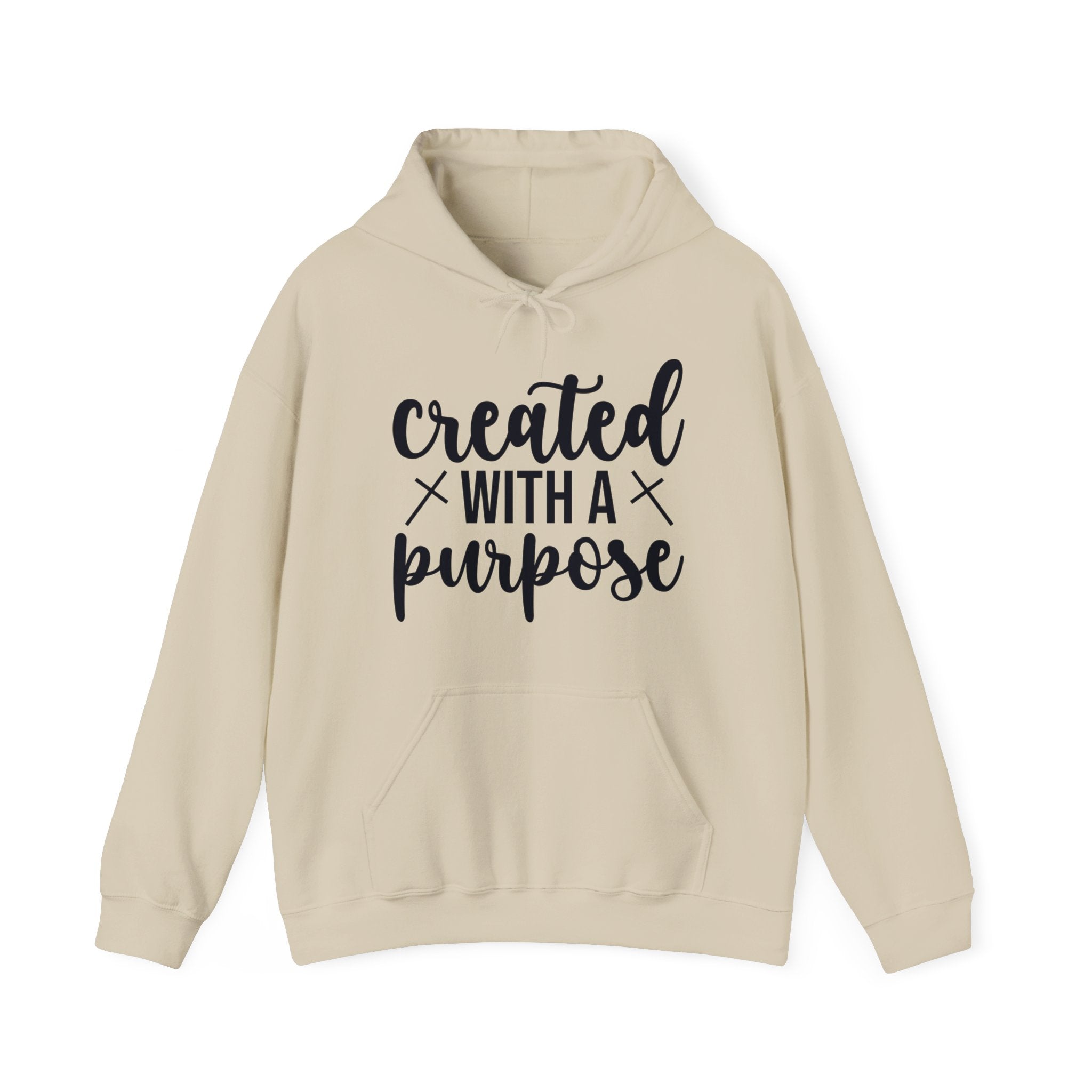 Created With A Purpose Hooded Sweatshirt