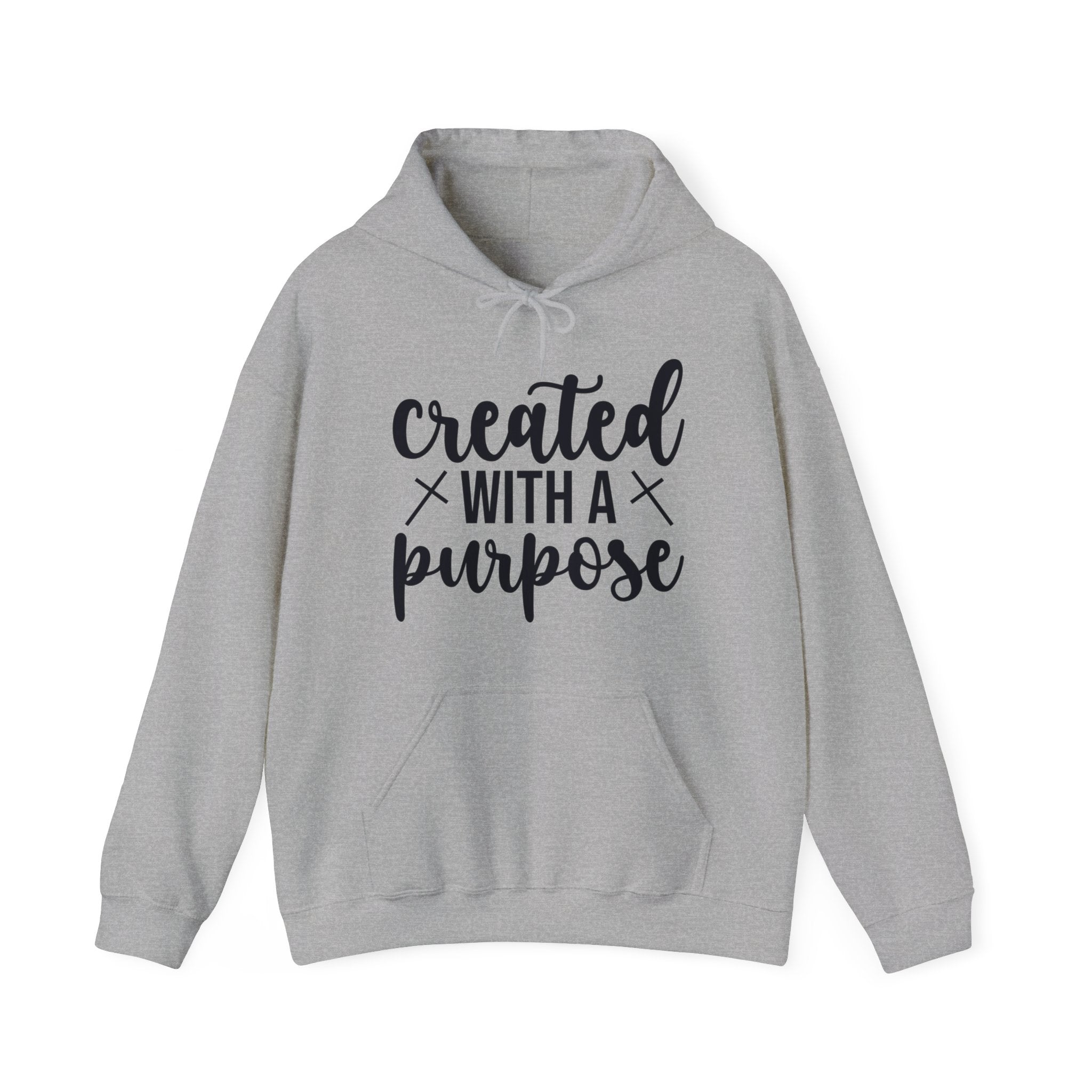 Created With A Purpose Hooded Sweatshirt