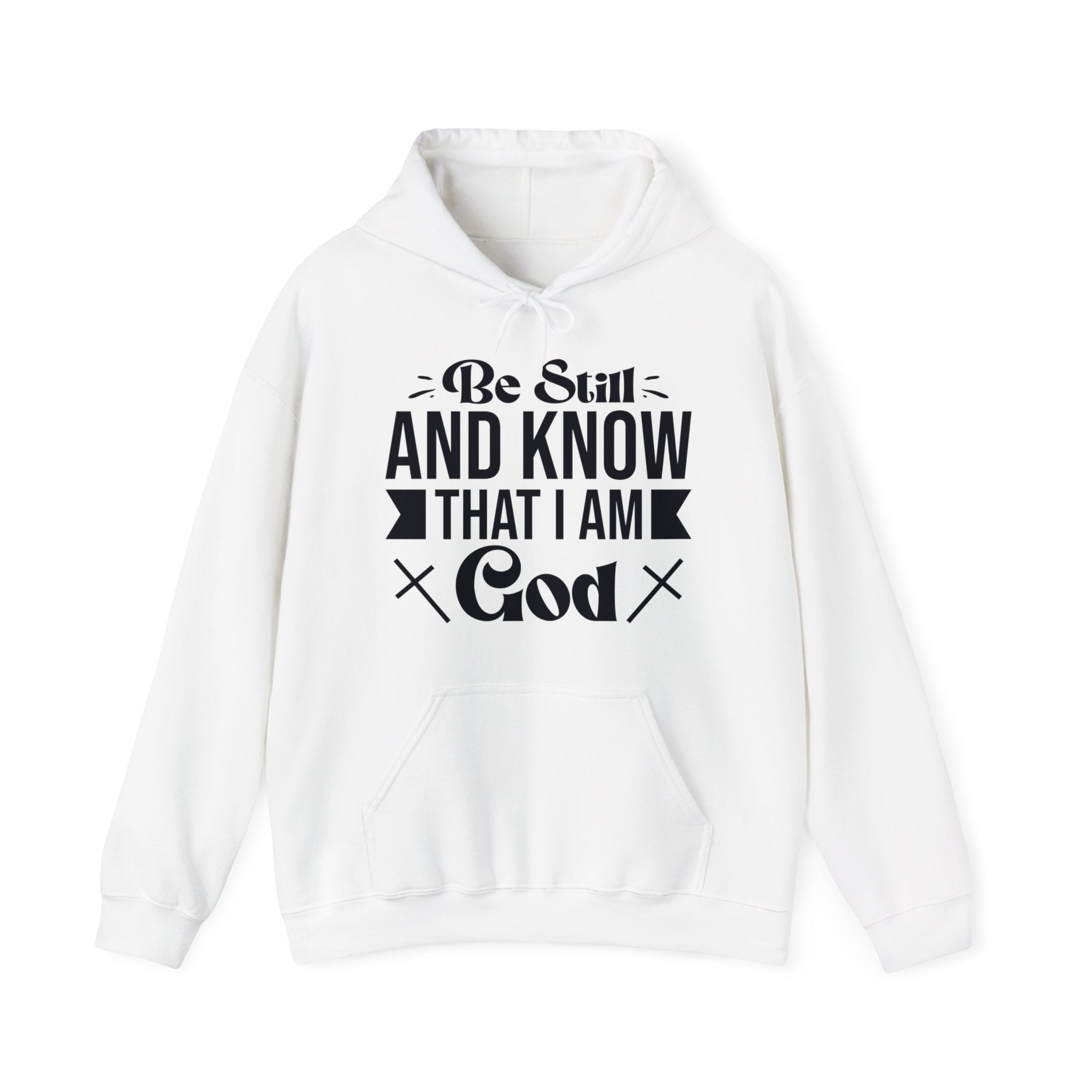 Psalms 46:10 Hooded Sweatshirt