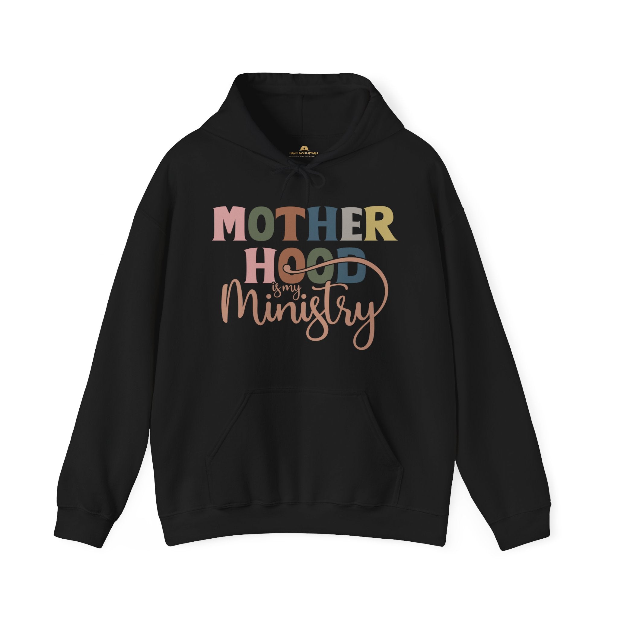 Motherhood is My Ministry Hoodie: Mom's Loving Service