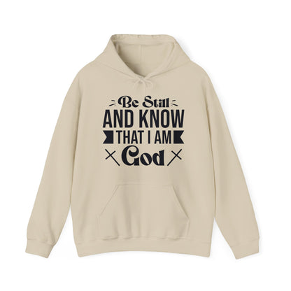 Psalms 46:10 Hooded Sweatshirt