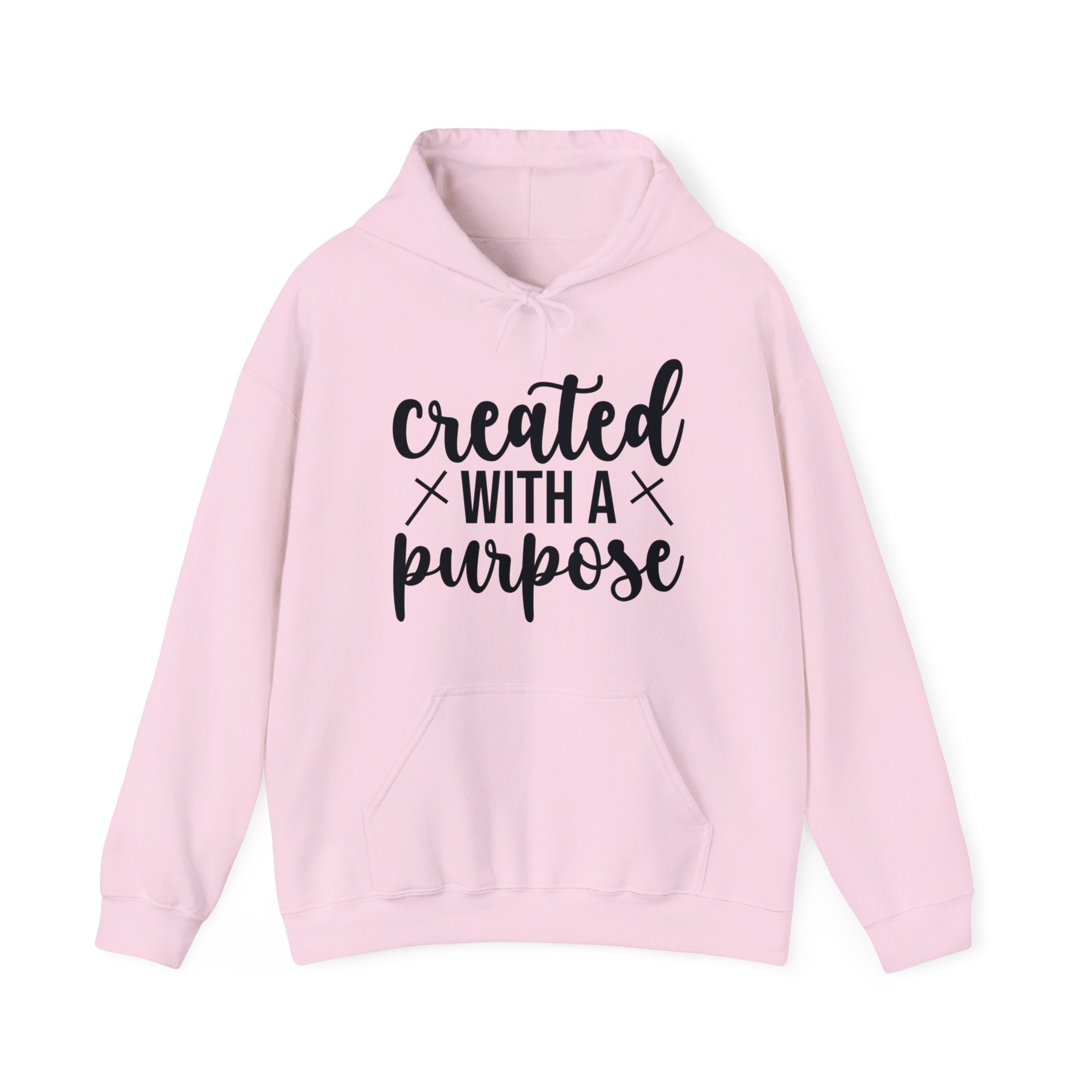 Created With A Purpose Hooded Sweatshirt