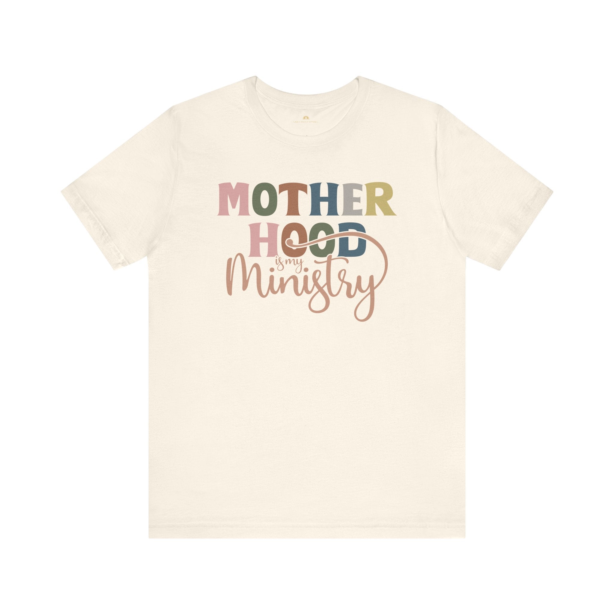 Motherhood is My Ministry Tee: Mom's Loving Service